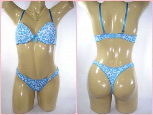 lingerie azul